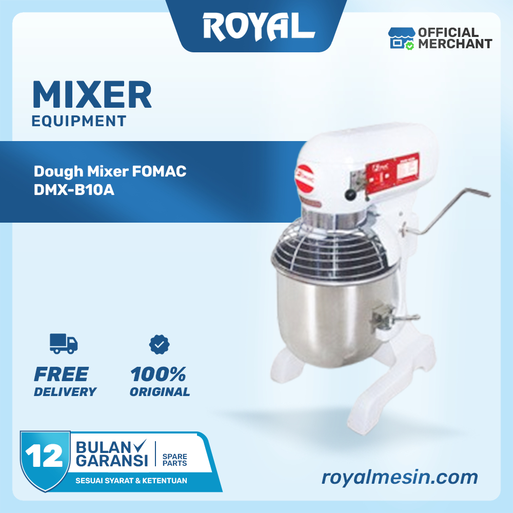 Dough Mixer FOMAC DMX-B10A