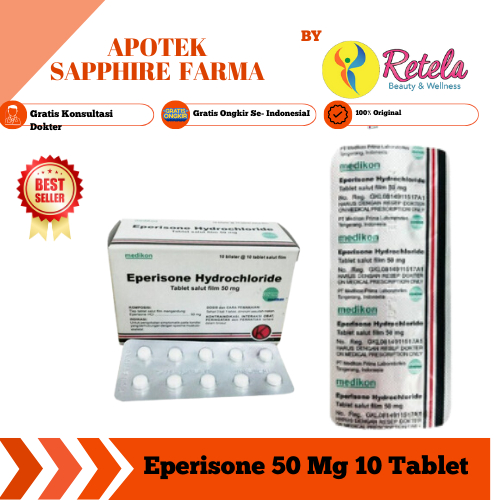 Eperisone 50 mg 10 Tablet