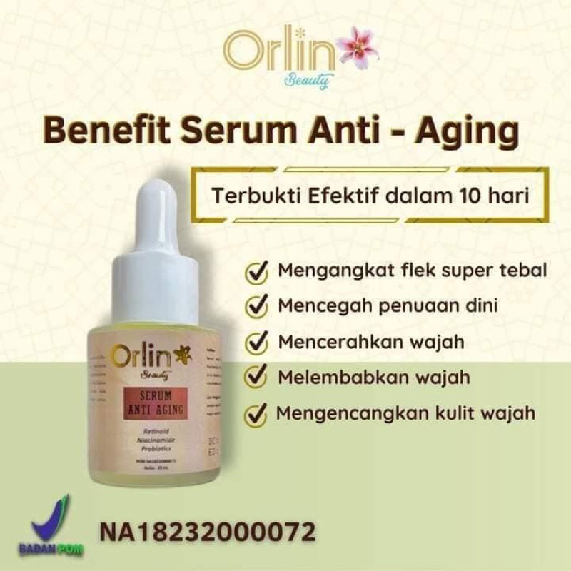 SERUM ANTI AGING ORLIN