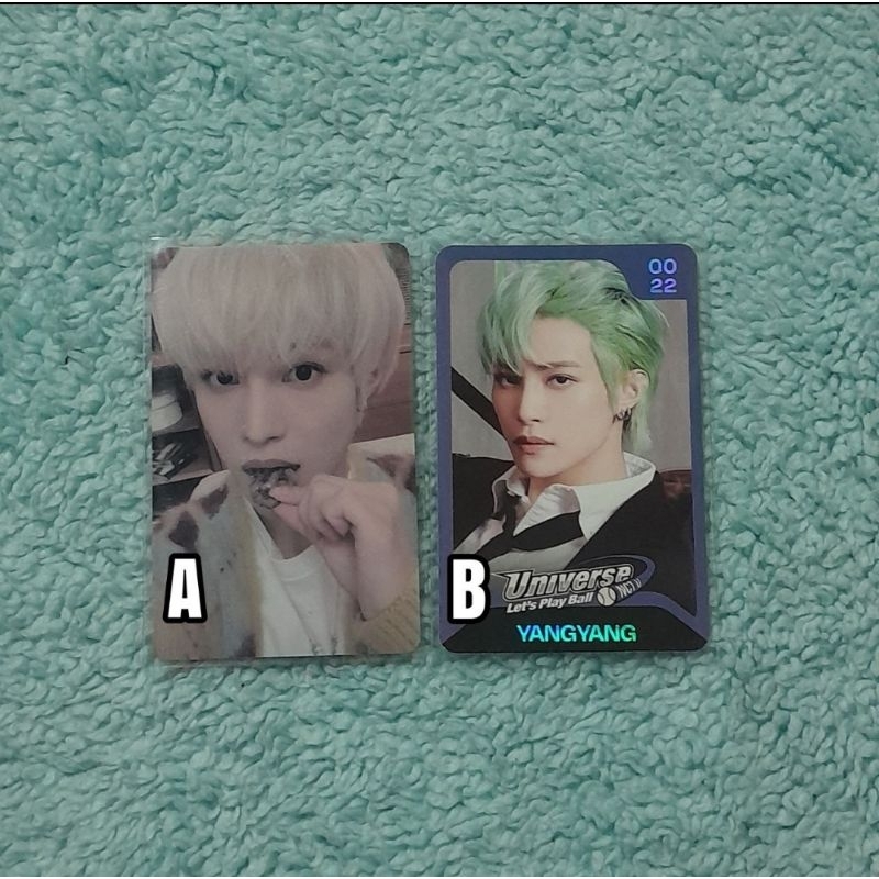 WTS PHOTOCARD YANGYANG NCT LUCKY DRAW, UNIVERSE CARD