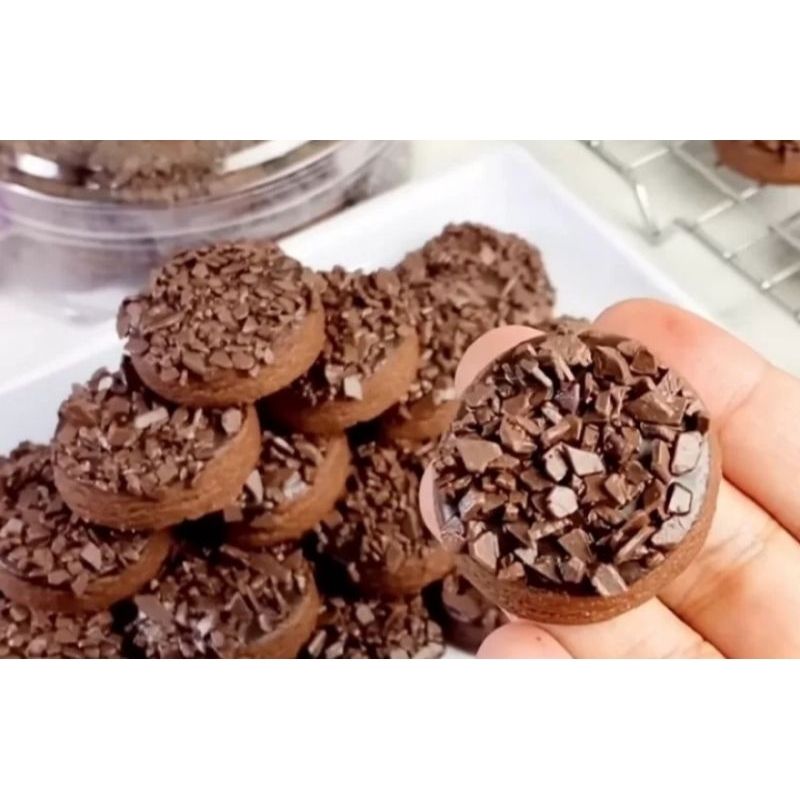 

Choco Flakes Cookies / kue kering lebaran / kue cokelat/ hampera kue lebaran