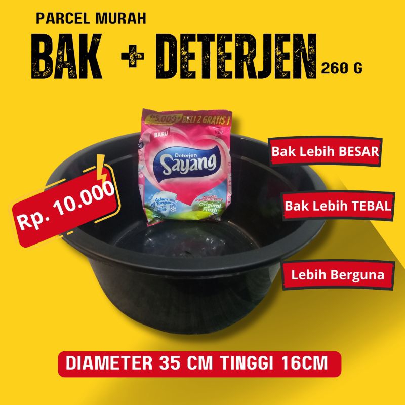 

PARCEL LEBARAN / HAMPERS LEBARAN BAK BONUS DETERJEN MURAH