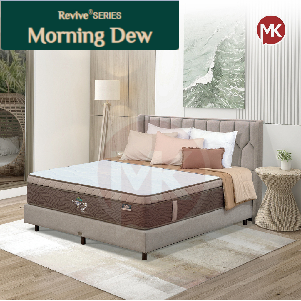 Kasur Springbed 180x200 Procella Morning Dew EuroTop Plushtop Pillowtop Medium Feel 31 cm (Kasur Saj