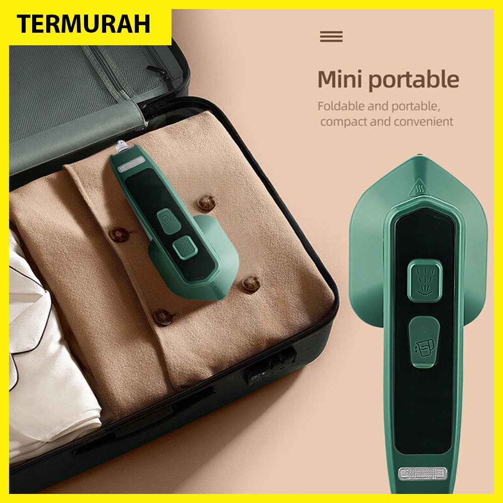 Setrika Uap Baju Mini Portable Setrika Mini Cepat Panas Setrika Uap Portable Dry Setrika Travel