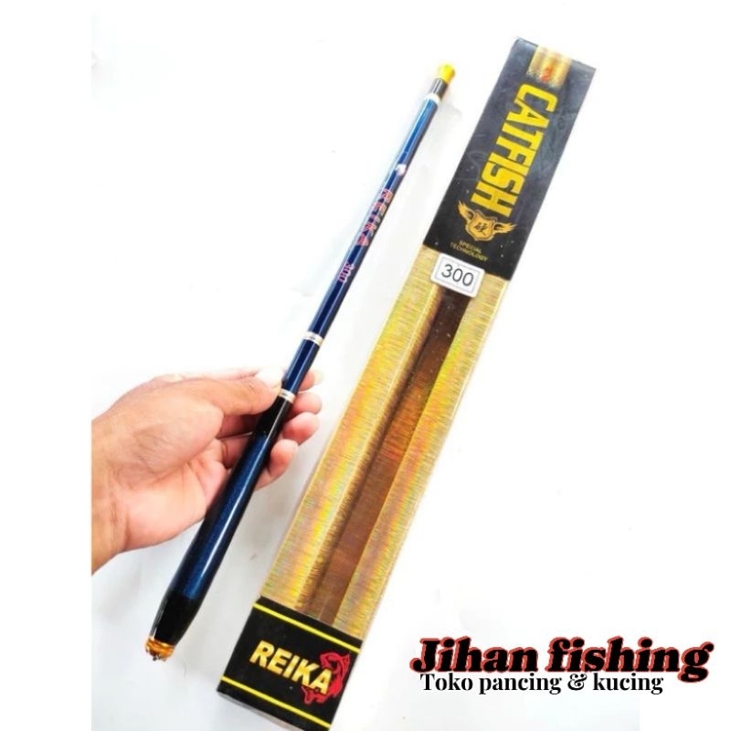 TEGEK CARBON RUAS PDK CATFISH REIKA 300 360 ORIGINAL