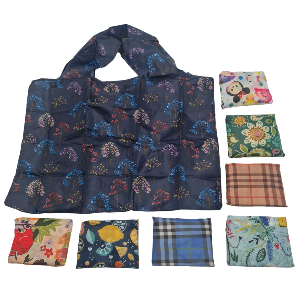 BAGCU SHOPPING BAG MOTIF KANTONG BELANJA LIPAT