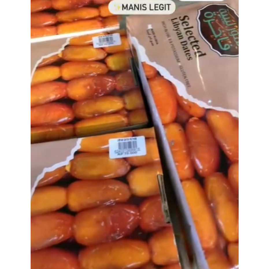 Kurma Libyan Dates Ruthob 500gr, Ready Stock Delivery Jogja