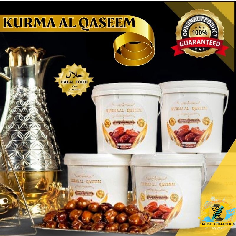 

Kurma Ember 500gr Al Qaseem Original Kurma Lembut Empuk Premium