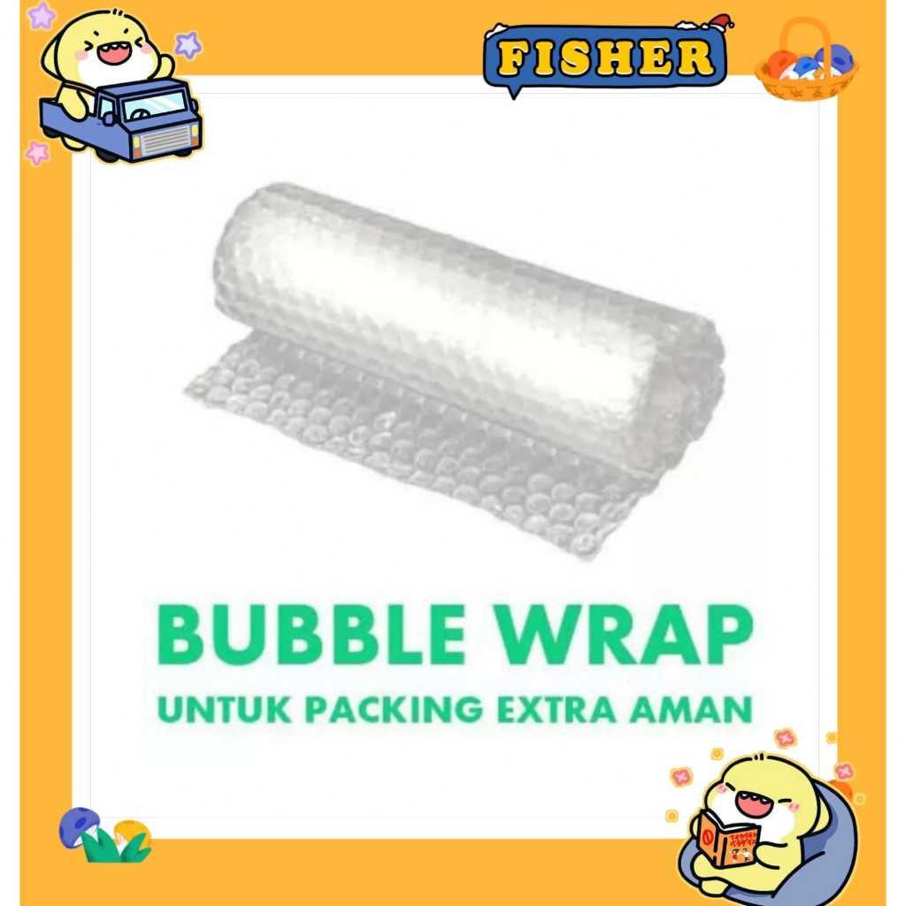

[FISHER] Bungkus kertas kado | extra bubble
