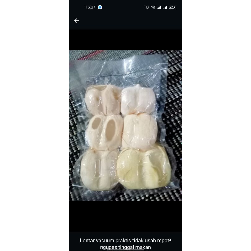 buah lontar/ siwalan kupas vacuum