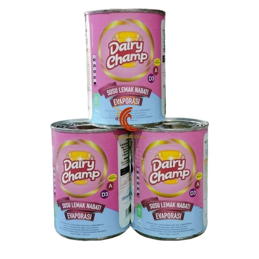 

Dairy Champ Evaporated Susu Evaporasi 390 Ml