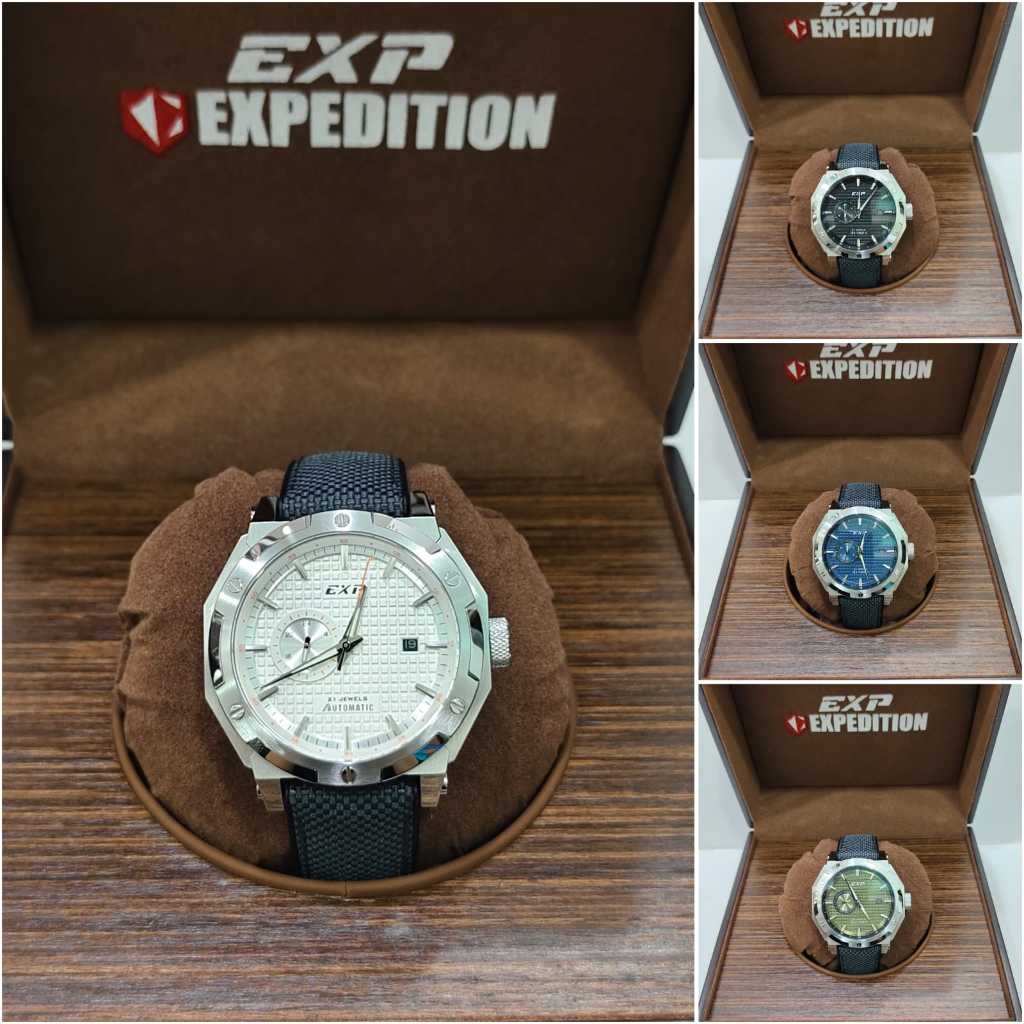 Jam Pria Expedition E6385 E 6385 E6385BA Automatic Limited Edition Original Garansi Resmi