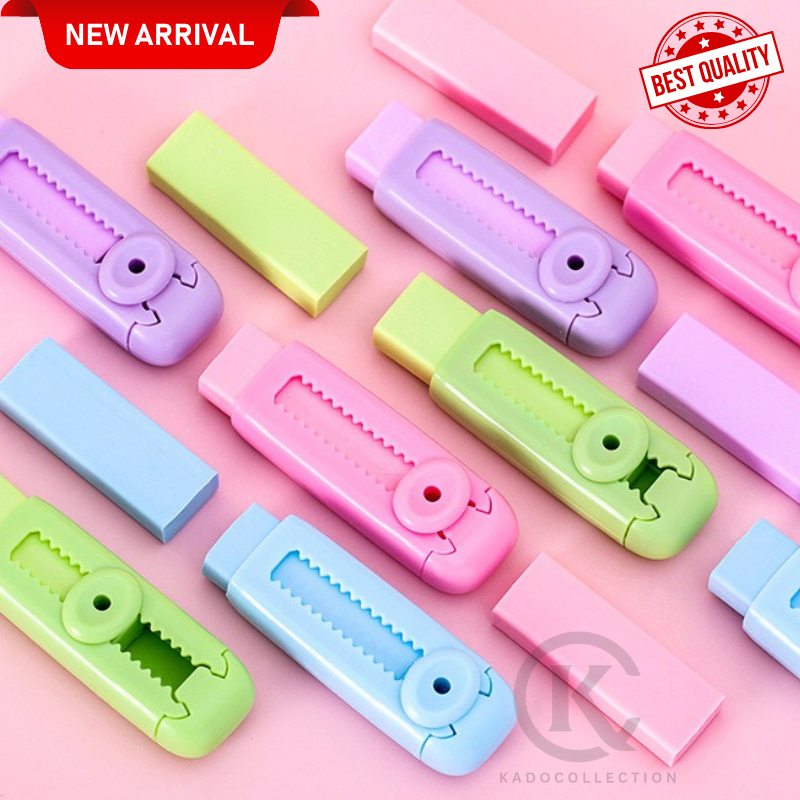 

Penghapus Sliding Eraser / Hapusan Mekanik Warna Lucu Tidak Meninggalkan Serpihan