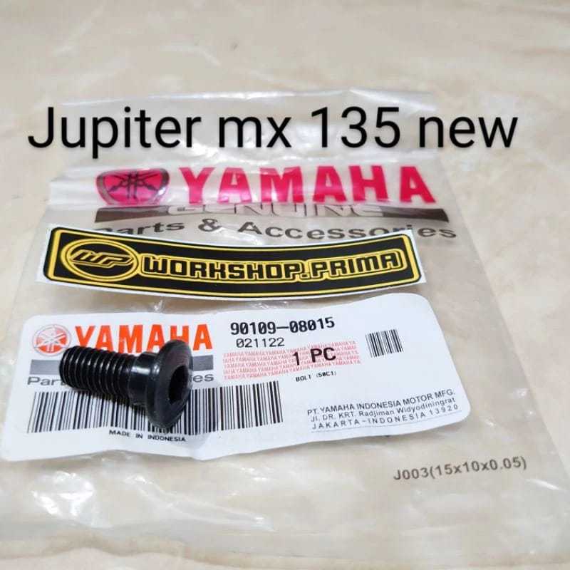 baut piringan cakram dis disc rem belakang jupiter mx new 135 original asli yamaha 90109-08015