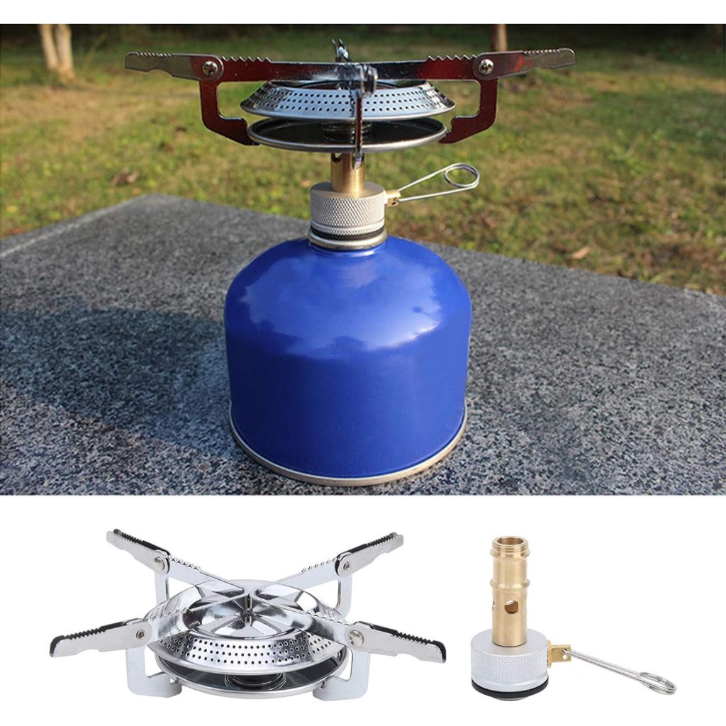 Kepala Kompor Camping Lebar Gas Portable Stove Mini Camping Ultralight KL-S2 / Kepala Kompor Gas Lip