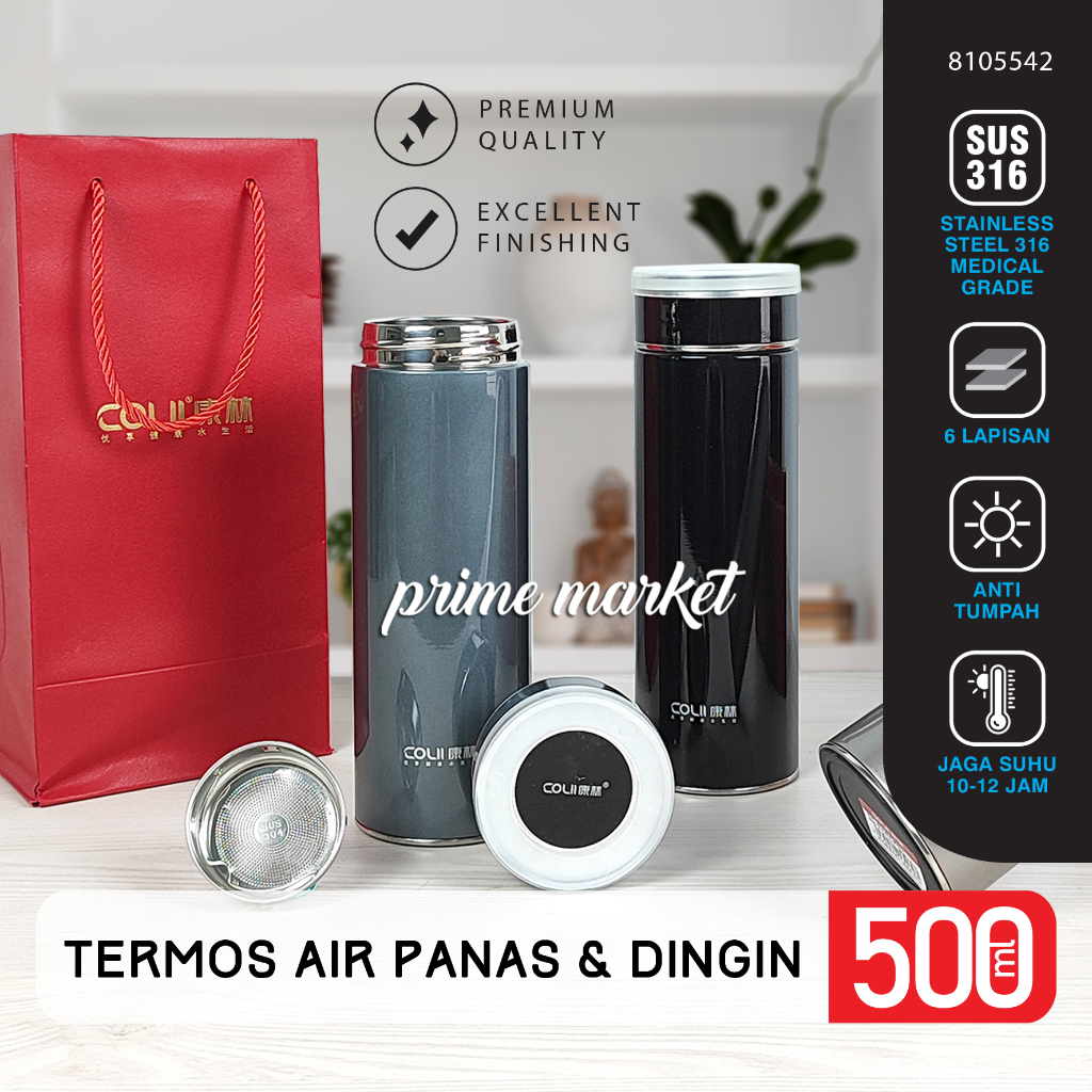 Termos Air Panas Mini Stainless Thermos Air Panas Tremos Air Panas Dingin (8105542)