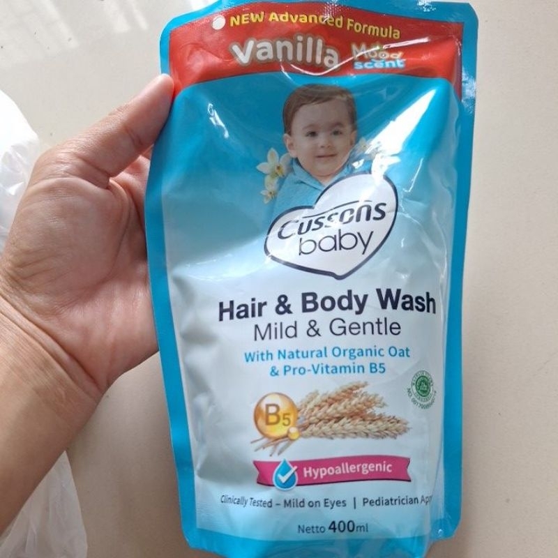 cussons hair & body wash 400ml