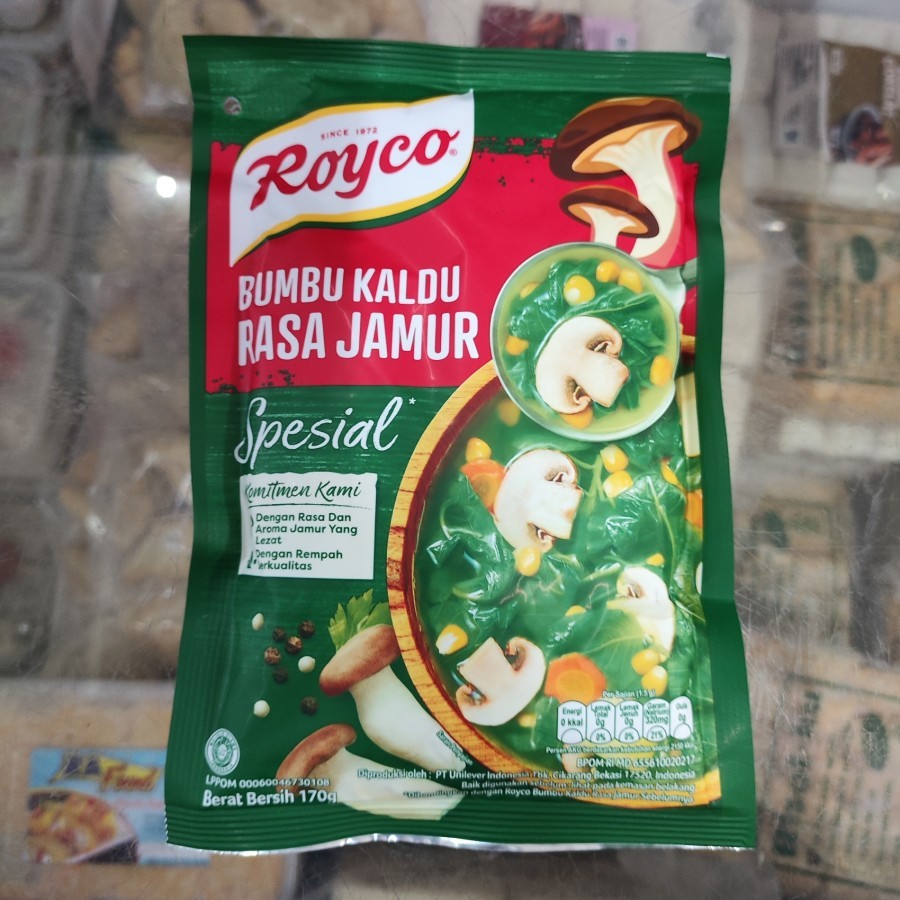 

Royco bumbu kaldu jamur 170 gr