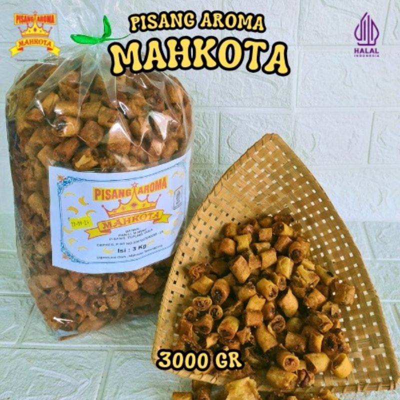 

Mahkota Pisang Aroma Potong 3kg