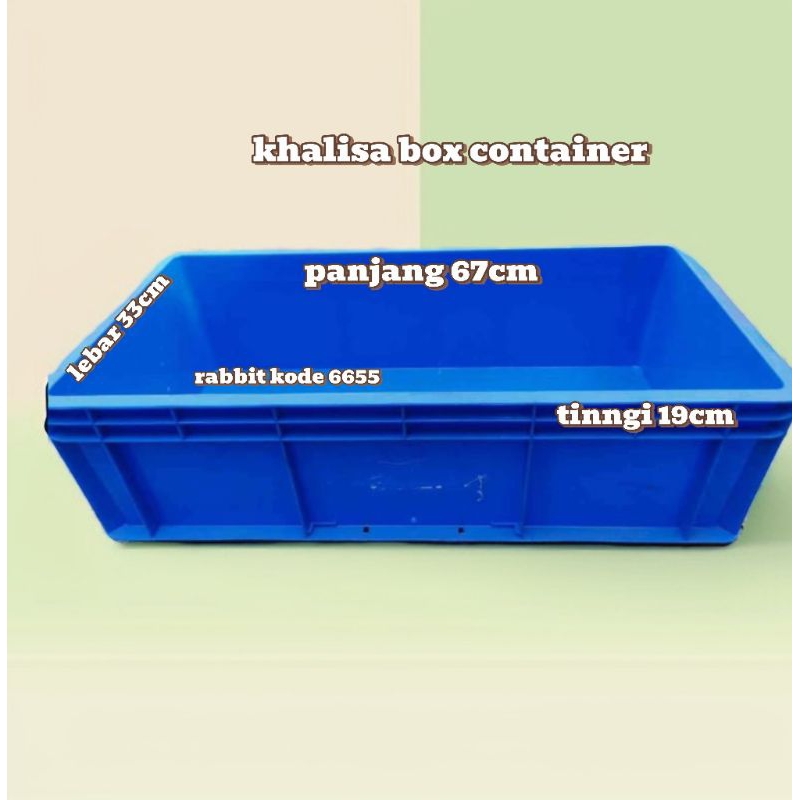 bok kontainer no6655 bekas, keranjang, bak, bak plastik, toolsbox