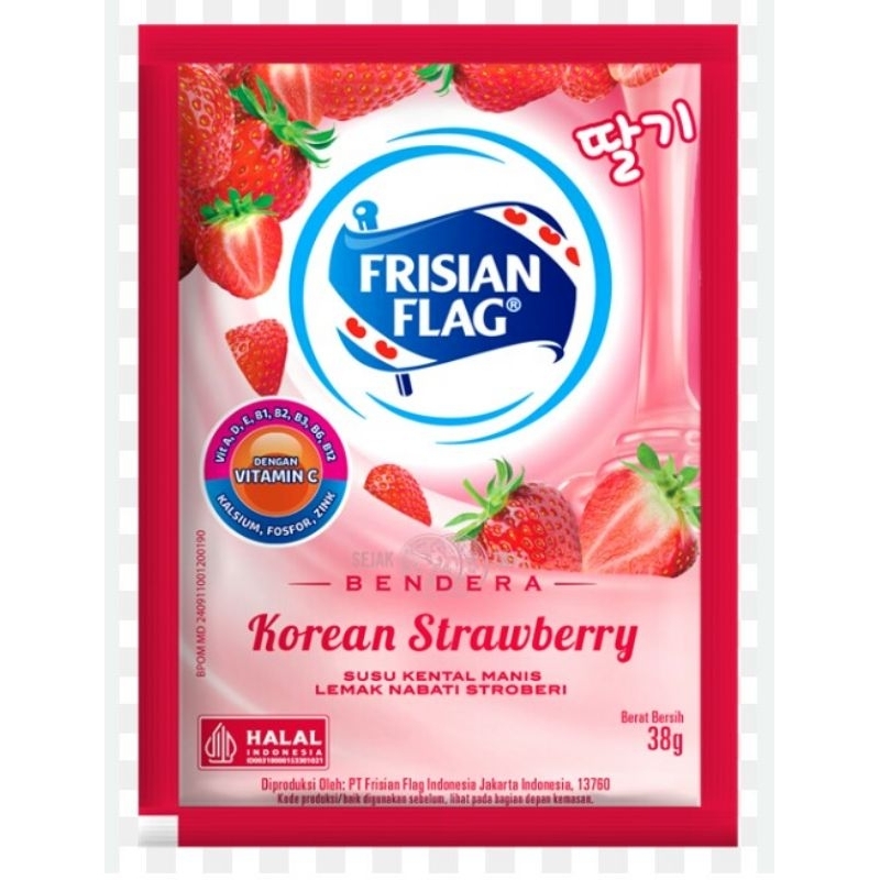 

New Promo-Frisian Flag Varian Strawberry 6 Sachet @38gr