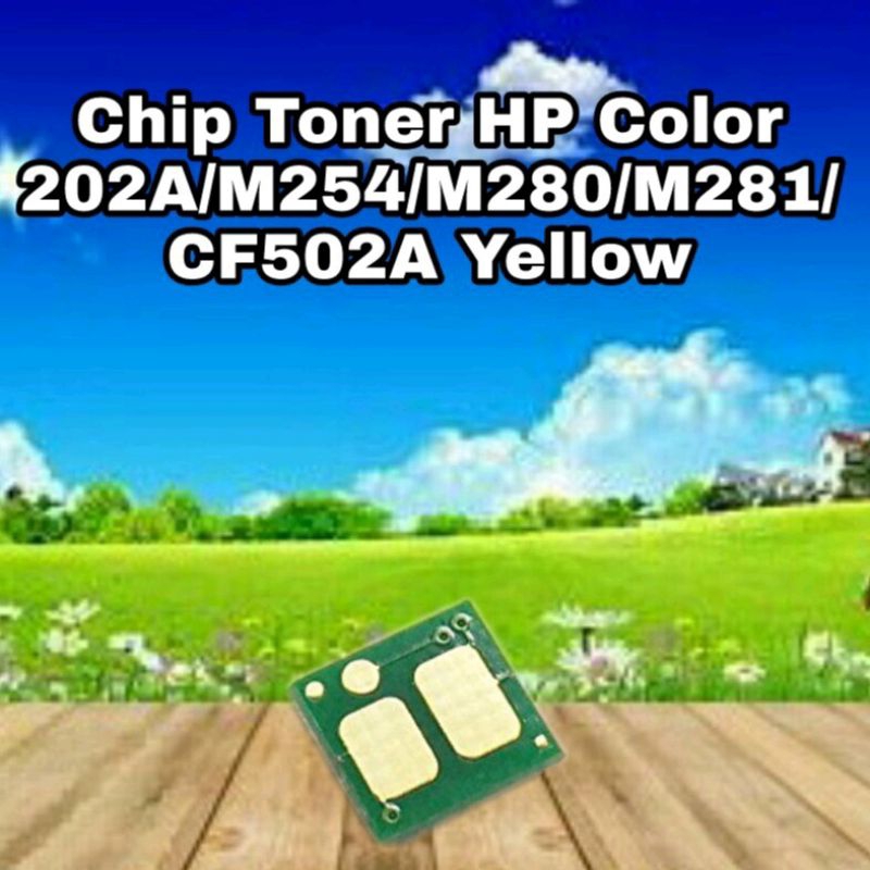 Chip Toner HP 202A M254 M280 M281 M254dw M280dw M281cdw M281fdw CF502A