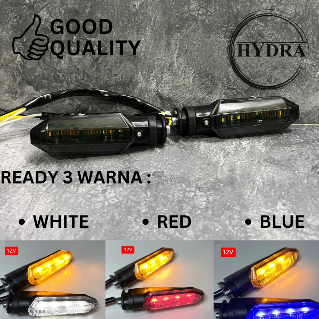 LAMPU SEIN MOTOR LED 2 MODE KOTA SEIN MODEL VARIO UNIVERSAL LAMPU SEIN LED MOTOR VARIO 2 MODE SEIN K