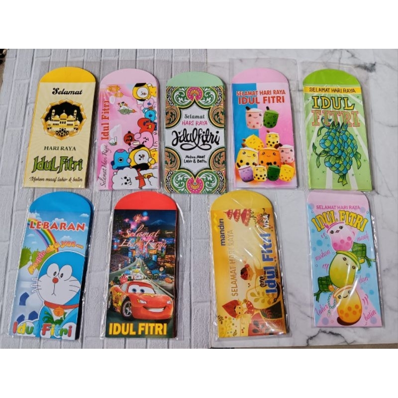 amplop lebaran panjang /amplop lebaran pendek /amplop uang