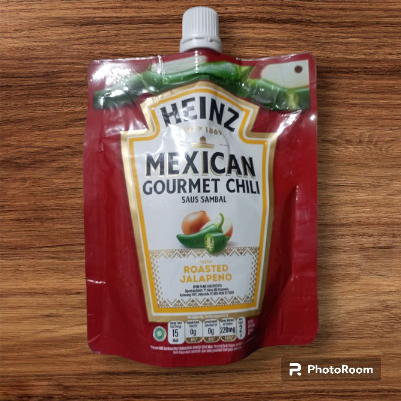 

SAUS SAMBAL MEXICO HEINZ MEXICAN GOURMET CHILI ROASTED JALAPENO 125GR - ROASTEDJALAPENOR