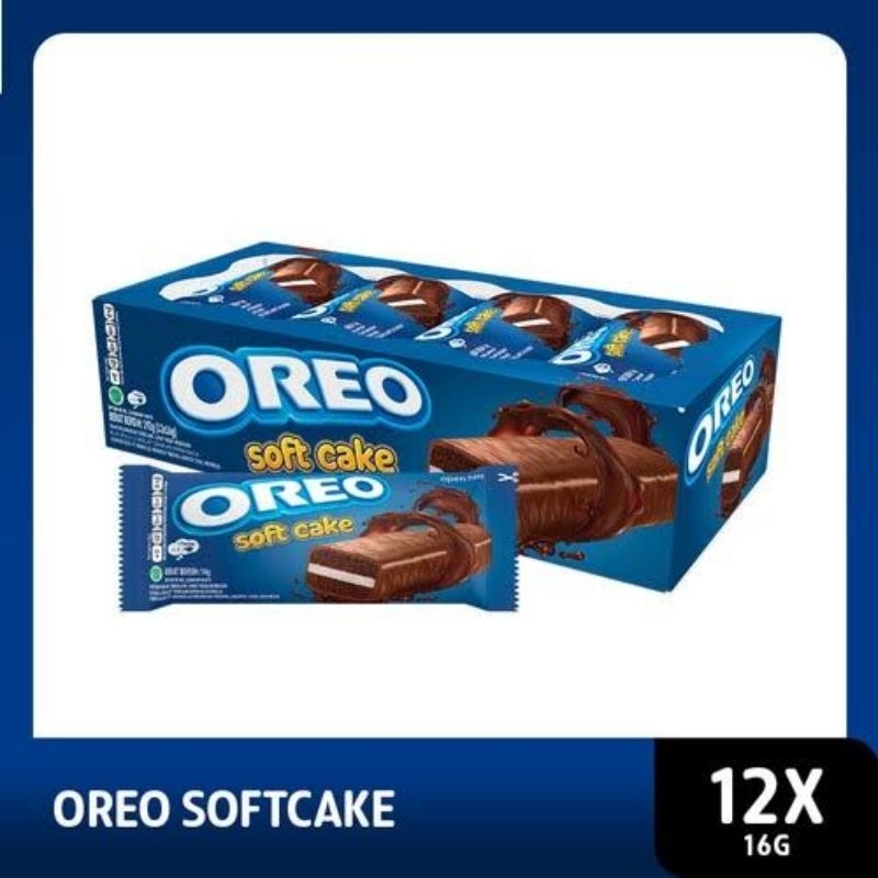 

Oreo Bolu Soft Cake Box isi 12's