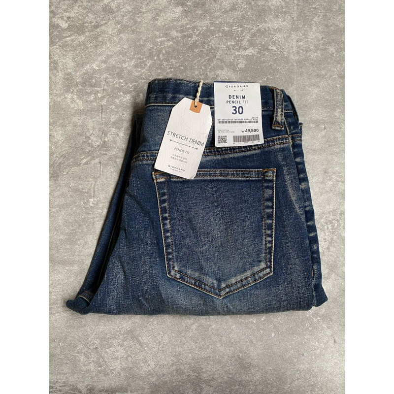 celana denim jeans GIORDANO bnwt