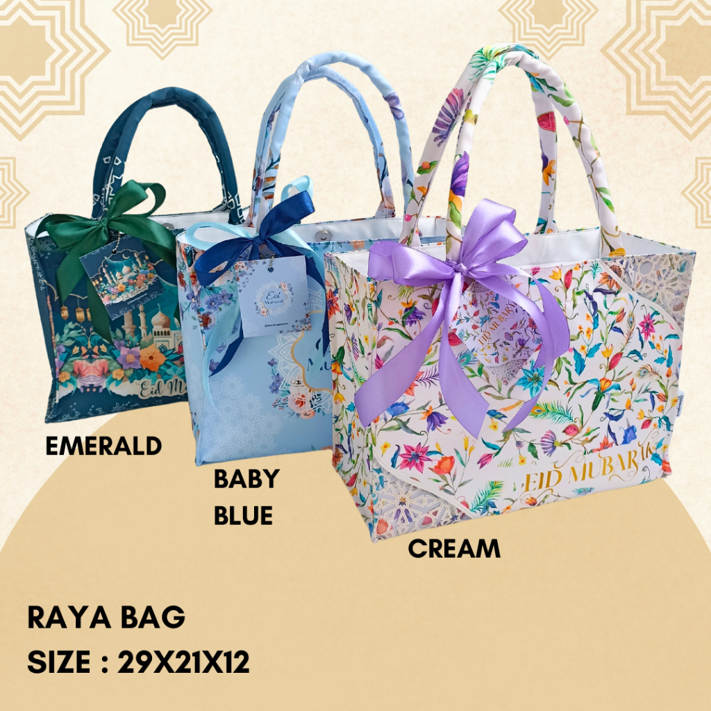 

TAS LEBARAN SPECIAL DESIGN BY SHENSBAG/ with packing pita dan thanks card