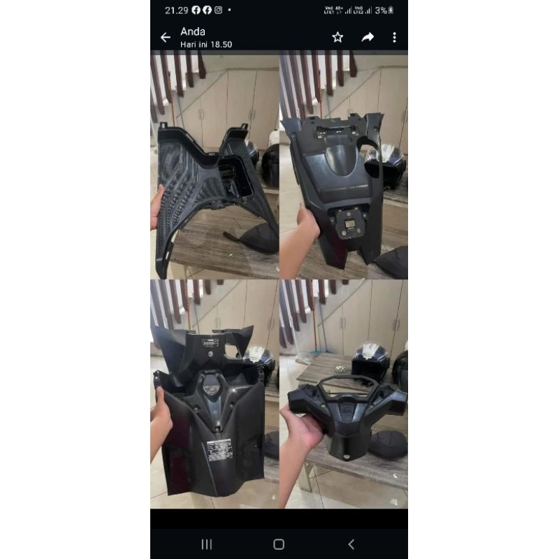 body kasar vario 150 new