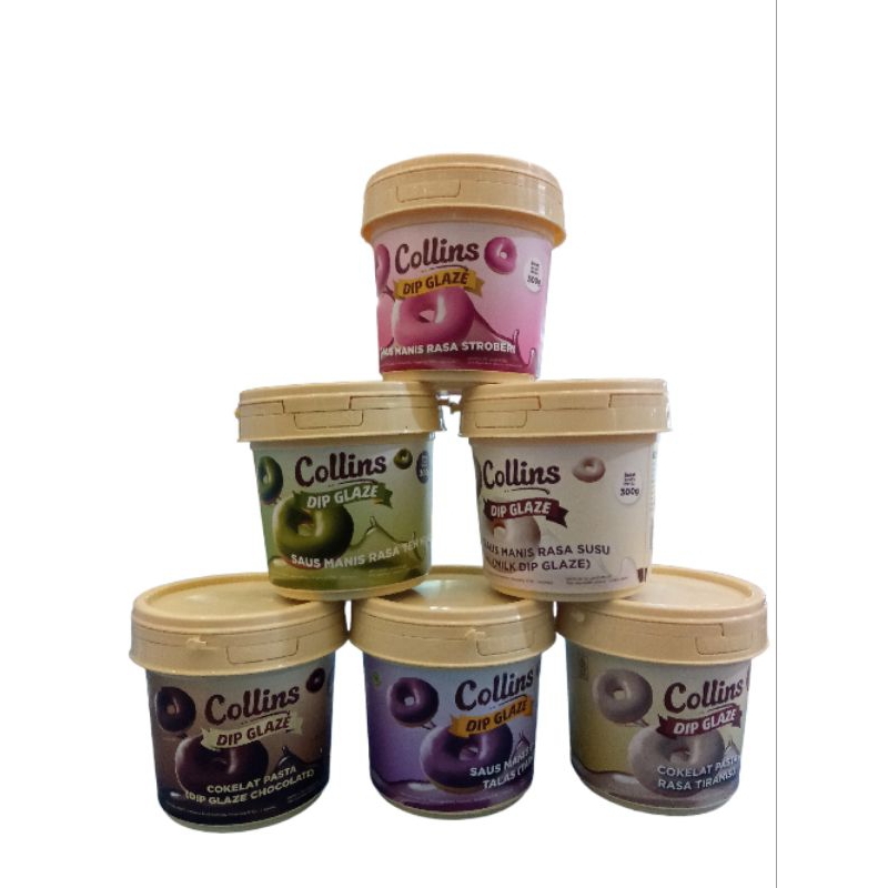 

Glaze Collins ukuran 300gr