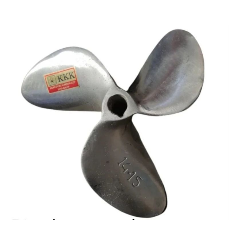 Baling Baling Daun 3 No 14-15 Lobang as 3/4 Baling kipas perahu nelayan