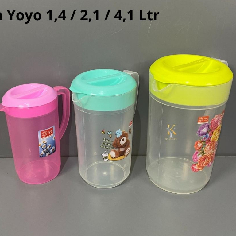 Teko Plastik Air Minum Water Jug Plastik Murah 4.1 Liter Yoyo Star Bukan LionStar YOYO - Eskan Yoyo 