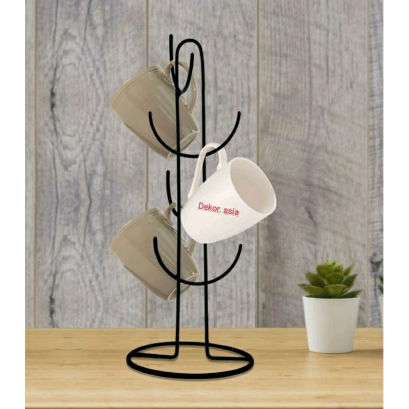 Rak gelas/Rak Besi Mug gelas/ rak gelasPraktis