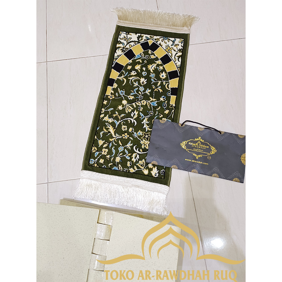 Sajadah Rawdah Kecil/Raudoh Mini/Raudhah Kepala - Mada