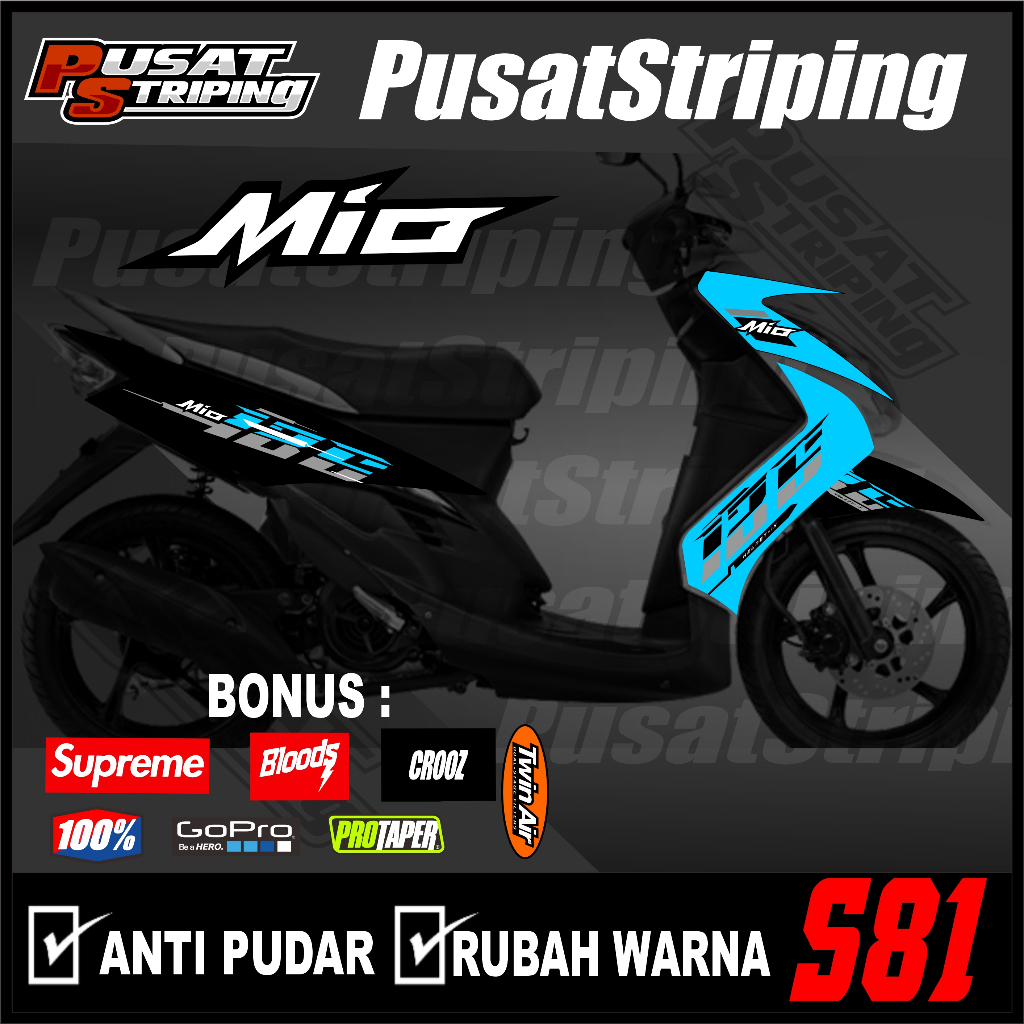 Striping striping mio Soul - Striping Mio Soul Motif Vietnam