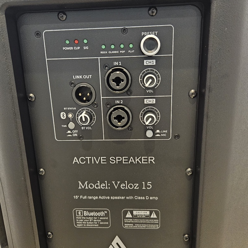 speaker aktif soundbest veloz 15 original 1200 watt veloz15