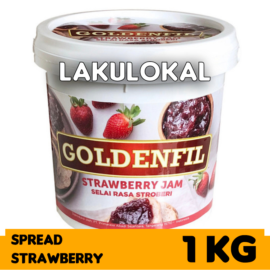 

Goldenfil Strawberry / Stroberi/ Stoberi 1kg
