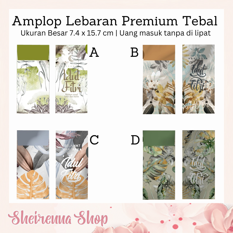 

[Instan/Sameday] Isi 10 Amplop Lebaran 2025 | Amplop Premium | Amplop Besarw