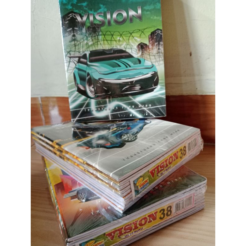 

Buku tulis vision isi 38 lembar