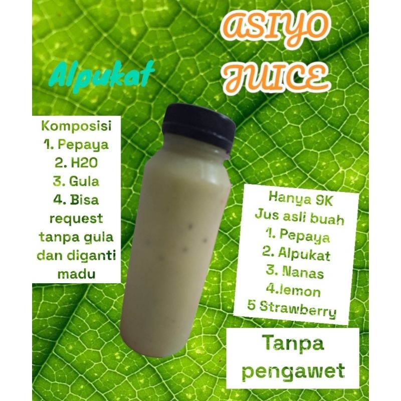 

Alpukat mentega asiyo juice
