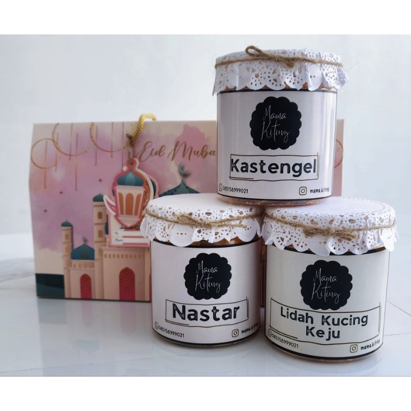 

Paket Mini Hampers isi 3 Toples