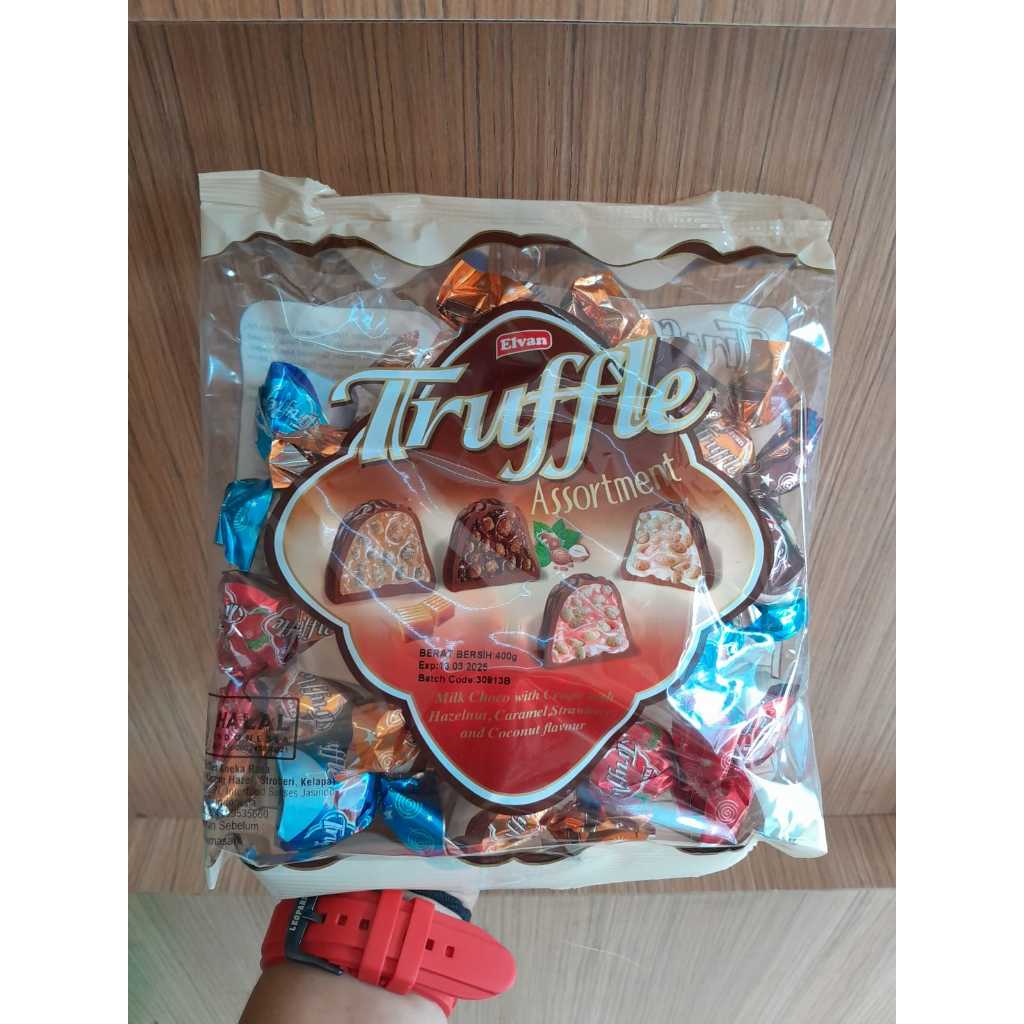 

coklat truffle coklat turki truffle kemasan 400gr coklat trufle elvan 400gr