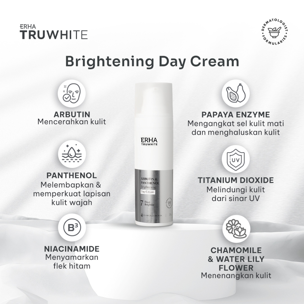 ERHA TRUWHITE BRIGHTENING DAY CREAM