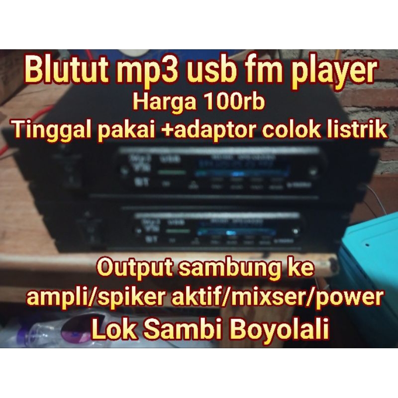 modul blutut usb mp3 player siap pakai