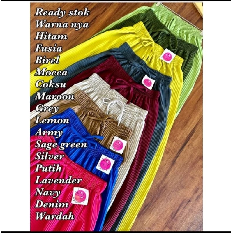 celana kulot lidi warna random 100rb dapat 7pcs