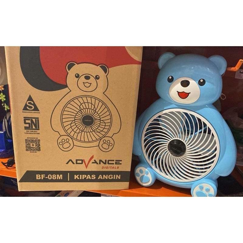 KIPAS ANGIN MEJA KARAKTER ADVANCE PANDA LUCU MENARIK